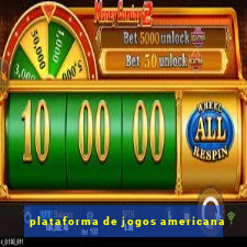 plataforma de jogos americana